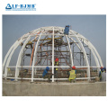 Xuzhou LF Prefab Space Marco de acero Glass Dome Toof House Iglesia Mosquía Construcción de techo de tragaluces